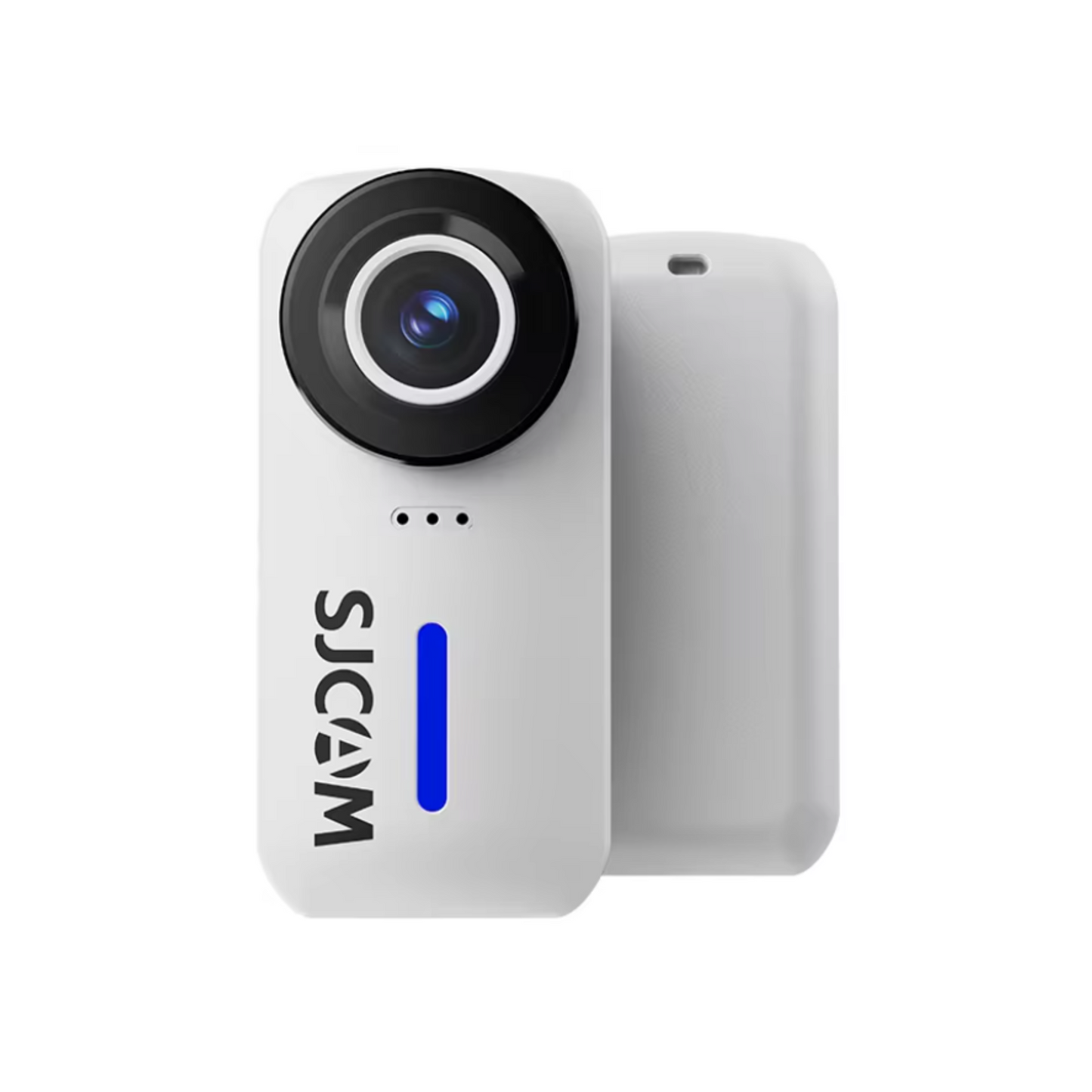 White 4K Action Camera with 135 Degree Wide Angle Lens