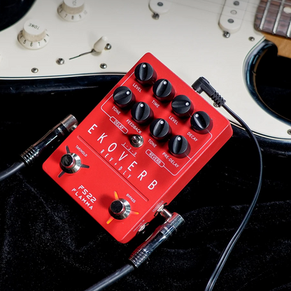 Dual Reverb Delay Pedal with Freeze and Trail Function