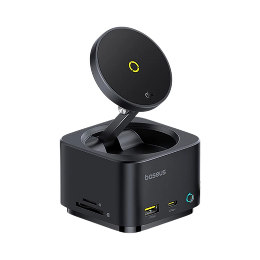 15W Magnetic Wireless Charger with PD Hub & 4K HDMI
