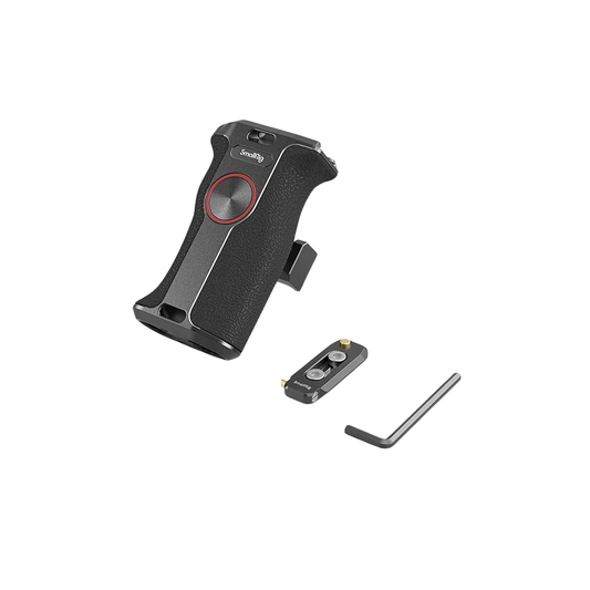 Adjustable Left Side Camera Grip with NATO Rail