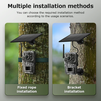 Motion Activated 5MP Outdoor Camera 4G Solar 32GB