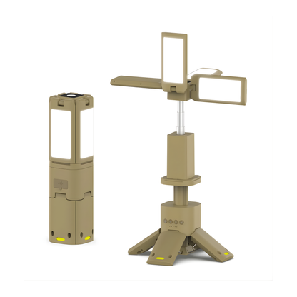 14000mAh Outdoor Hiking LED Lantern with Telescopic Design
