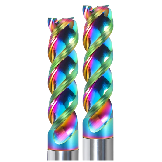 DLC Coated CNC Carbide End Mill 10-Pack 3mm