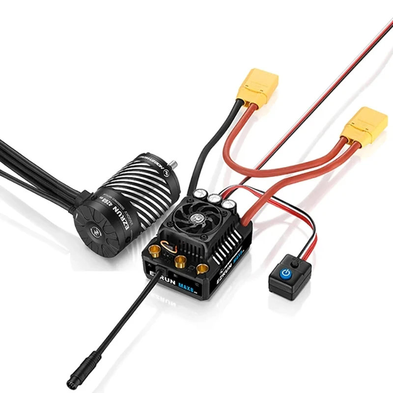 160A 3-6S Brushless ESC with 4278 Motor for RC Cars