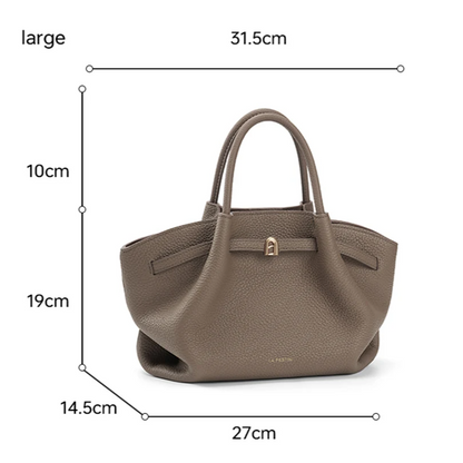Women Dark Grey Tote Bag Stylish and Spacious