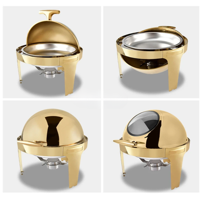 6L Stainless Steel Display Chafing Dish