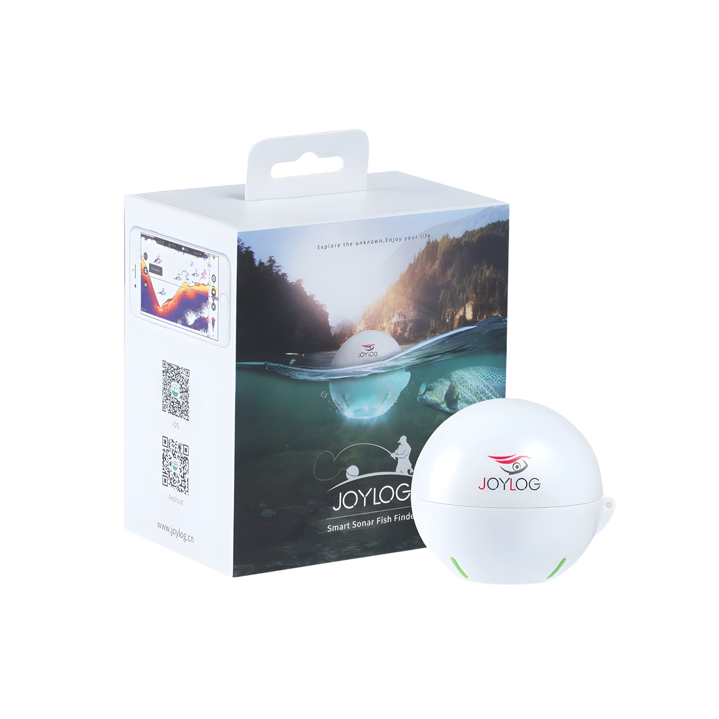 Smart Sonar Fish Finder 40M Depth Rechargeable Sensor
