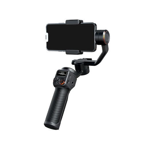 Smartphone Gimbal with Fill Light and Tripod Support