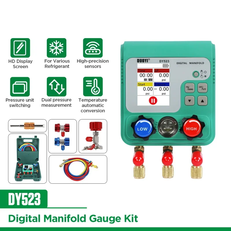 Electronic Vacuum Gauge for HVAC Repair