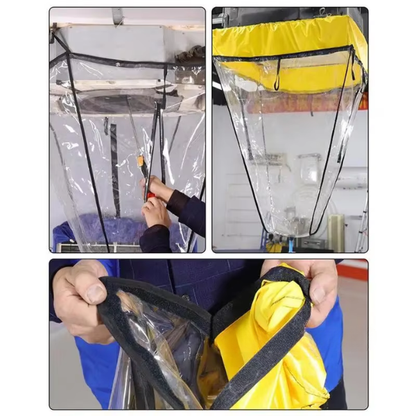 Waterproof Reusable Air Conditioner Cleaning Cover for Split Systems