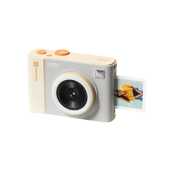 Retro Hybrid Instant Camera 2.8 Inch IPS Screen WiFi Printer