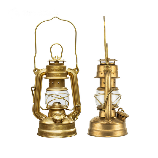Portable Retro Camping Lantern with Memory Oil Lamp Light