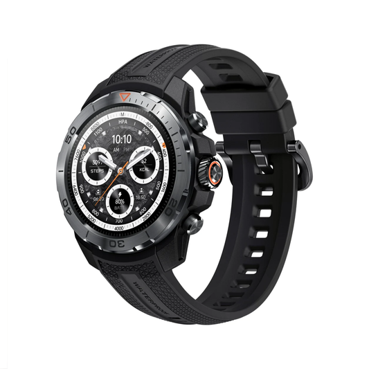Outdoor GPS Smartwatch Altimeter Barometer 10ATM Black