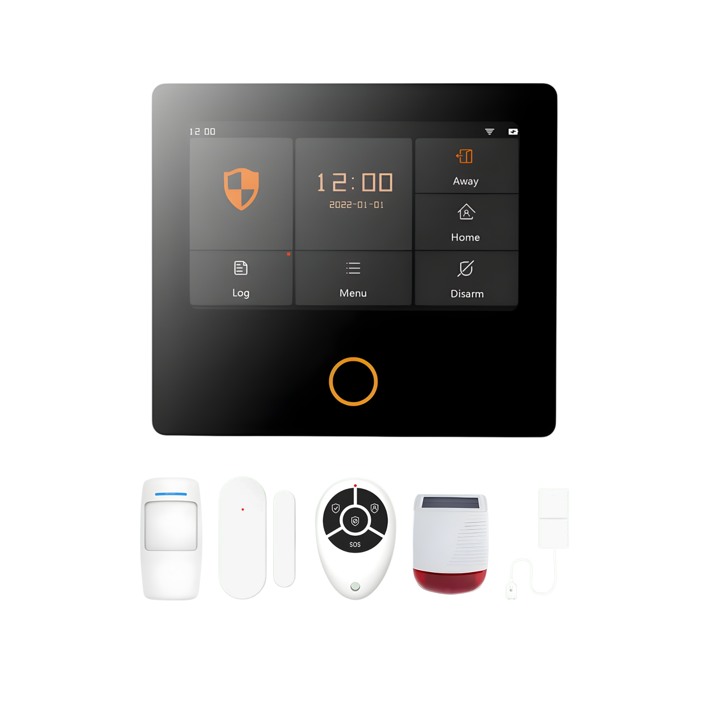 Wireless Burglar Alarm System 10-Piece Kit