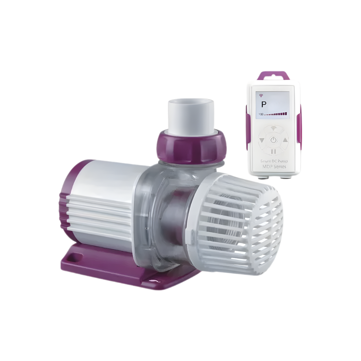 Compact 23W Adjustable Fish Tank Pump with LCD Display