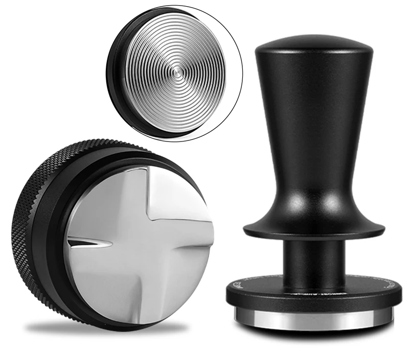 51mm Espresso Tamper Ripple Base Barista Grade Coffee Tool