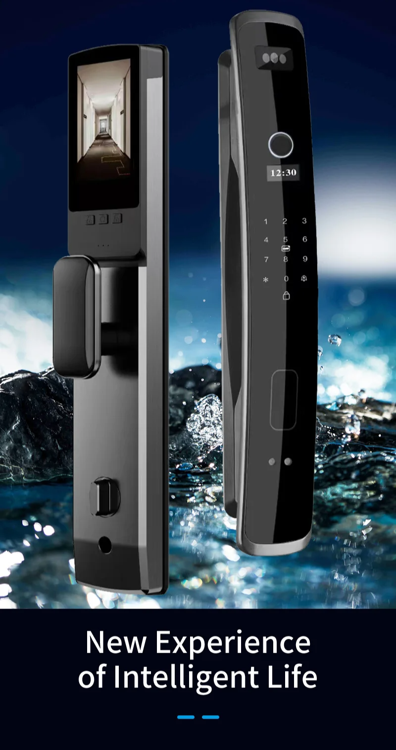 Smart Fingerprint Door Lock with WiFi and App Control