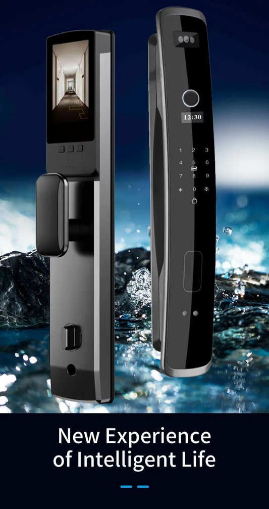 Advanced Smart Door Lock with Fingerprint and WiFi Control