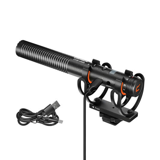 VM20 Shotgun Microphone for Camera with Shock Mount