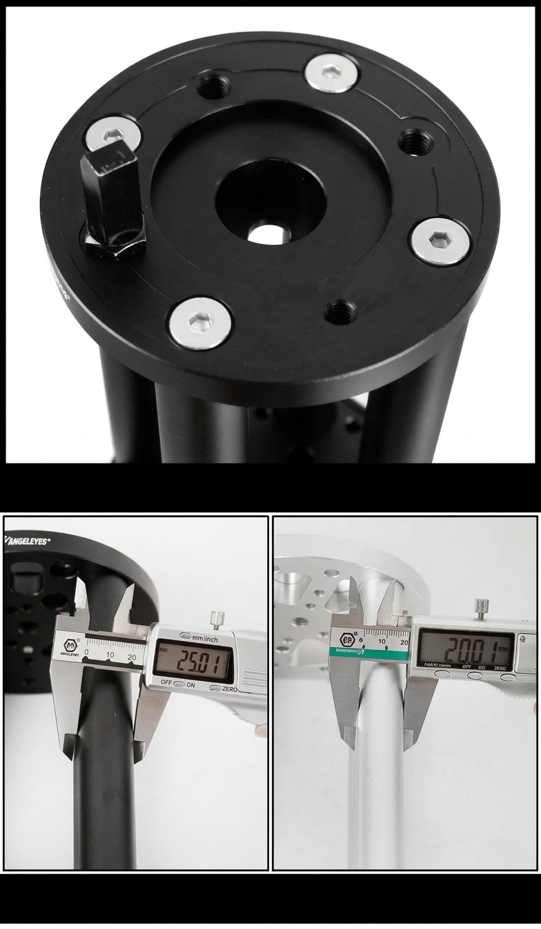 Equatorial Telescope with 300mm Height Extension Column