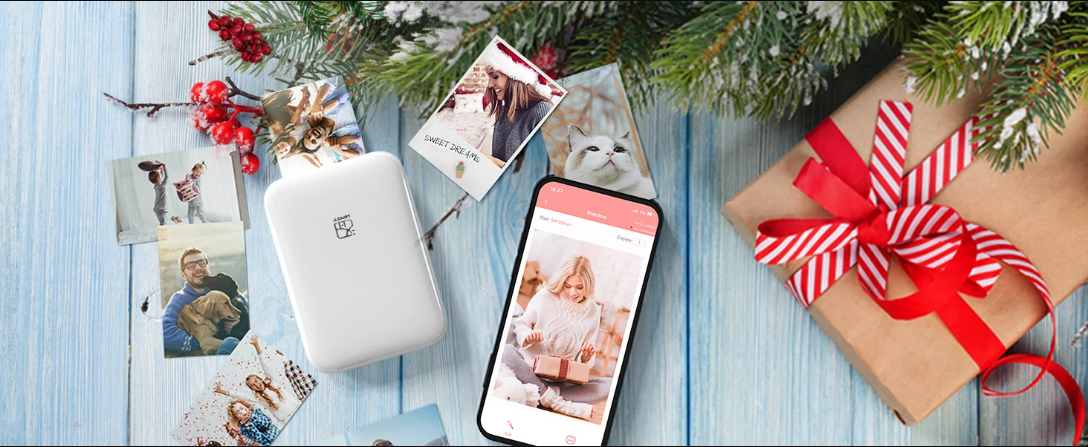 Portable Mini Wireless Pocket Photo Printer 2x3 Inch