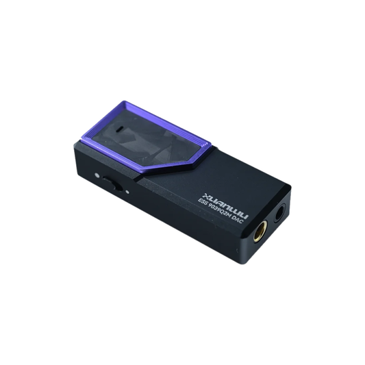 Portable Hi-Res DAC Earphone Amplifier Purple