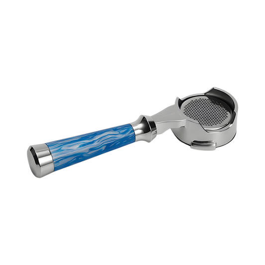 58mm Blue Bottomless Portafilter Dual Ear Nuova Fit