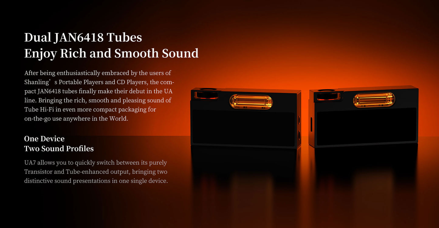 HiFi Balanced USB Audio DAC Amplifier Orange