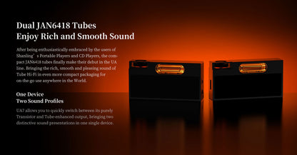 HiFi Balanced USB Audio DAC Amplifier Orange