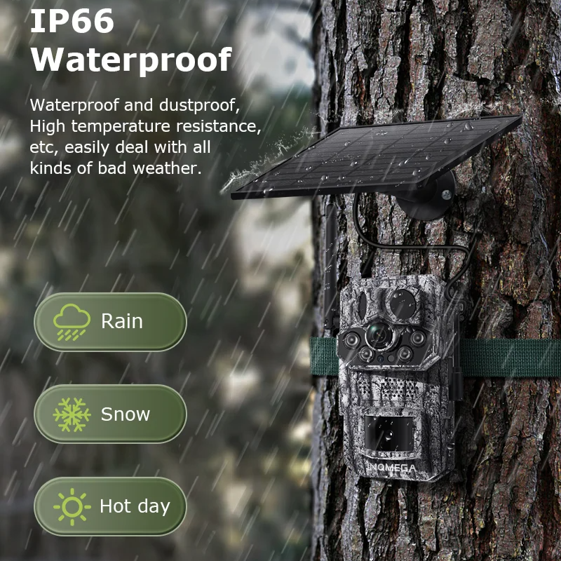 GPS 4G 5MP Trail Camera with Night Vision 32GB