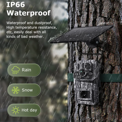 GPS 4G 5MP Trail Camera with Night Vision 32GB