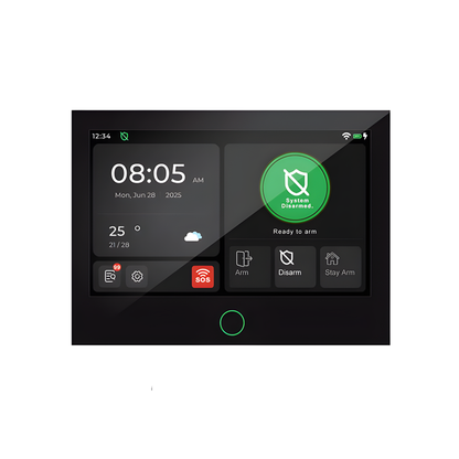 Smart Alarm Panel WiFi LTE Large Touch Screen