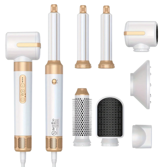 Hot Air Hair Styler 7-in-1 White Multi-Tool