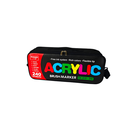 Portable 240 Colour Marker Set for DIY Painting