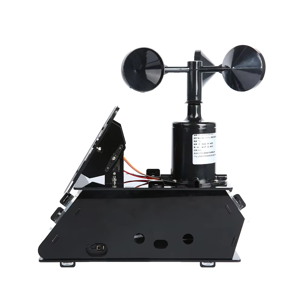 Smart Weather Station DIY Kit with Wind Speed and Forecast Monitoring