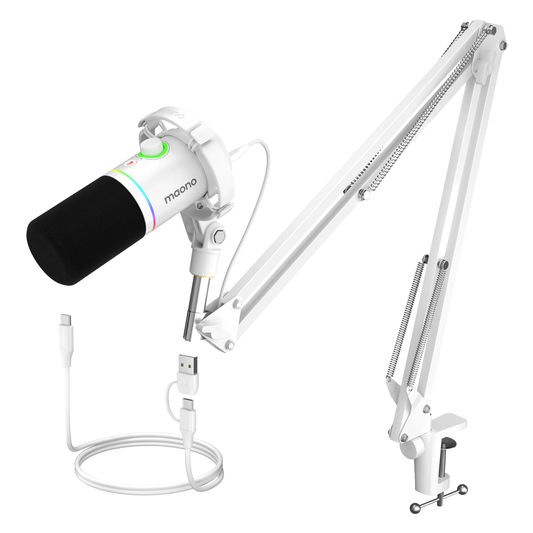 Dual Mode USB XLR Podcast Microphone for Streaming