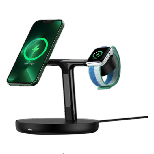Wireless Charging Station for Phone Earbuds and Watch