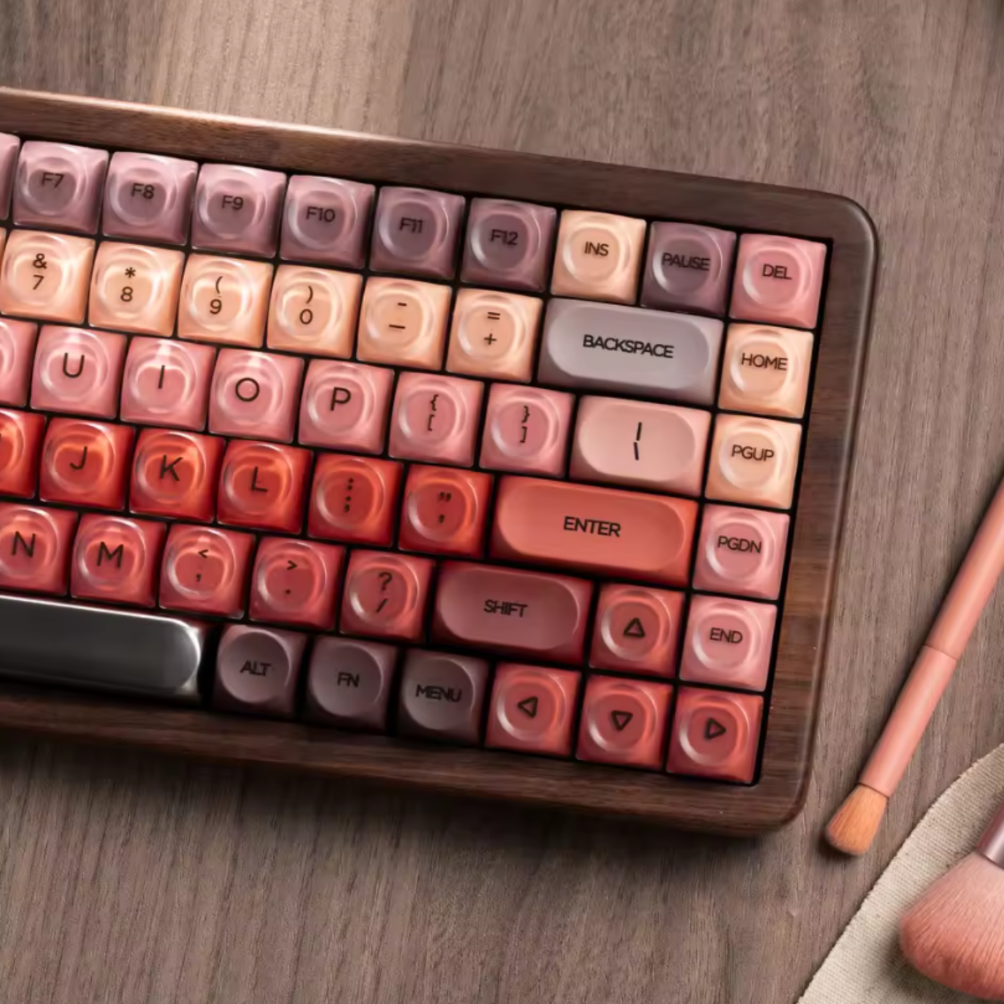 Hot-Swappable 75% Wireless Mechanical RGB Keyboard