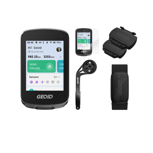 Advanced GPS Bike Computer with Strava & Speed Metrics