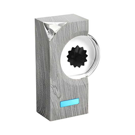 Portable Ferrofluid Music Rhythm Display Speaker Lamp Gray