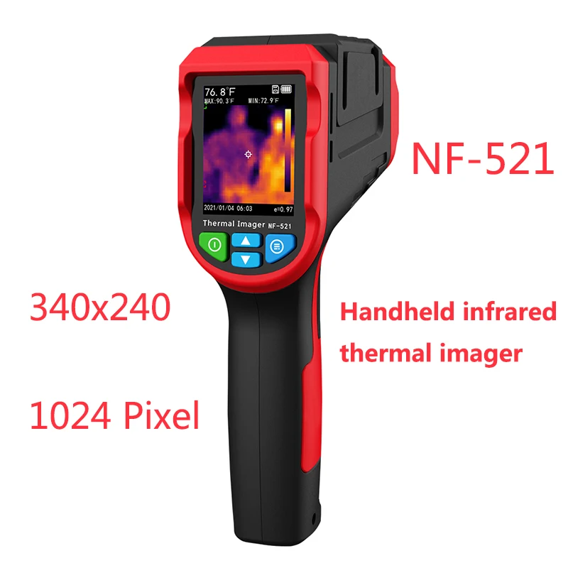Portable Infrared Thermal Imager 340x240 Heat Detector