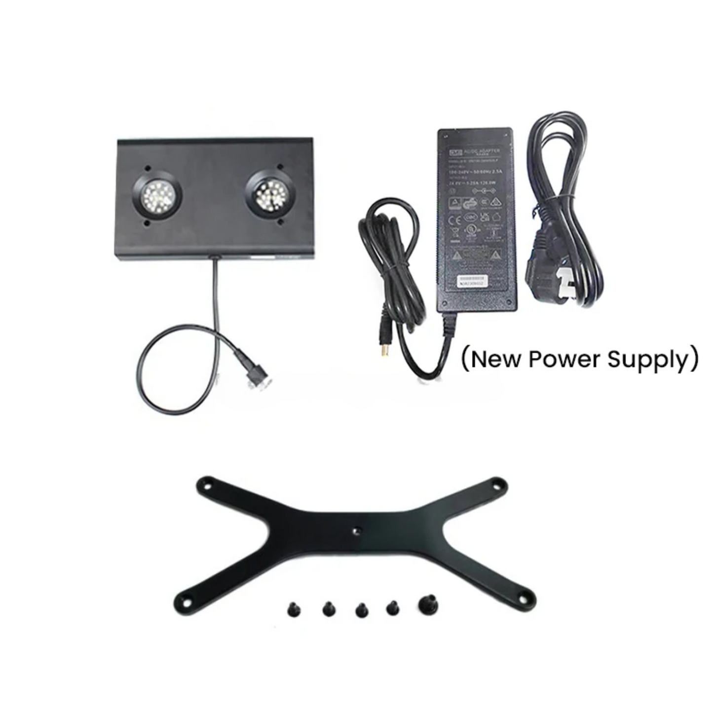 140W WiFi Full Spectrum LED Aquarium Light with Mounting Kit