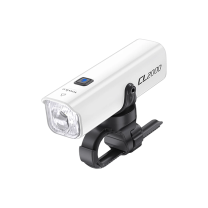 Rechargeable 2000LM Bike Headlight with Cut Off Beam White
