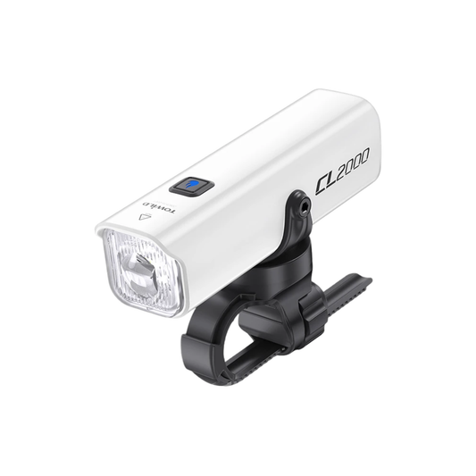 Rechargeable 2000LM Bike Headlight with Cut Off Beam White