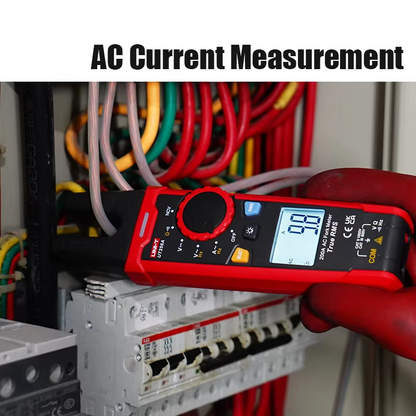 Fork Clamp Meter True RMS AC Ammeter Frequency Tester