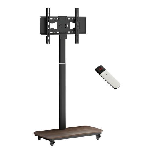 Electric Height Adjustable TV Stand 37–77 Inch with Remote