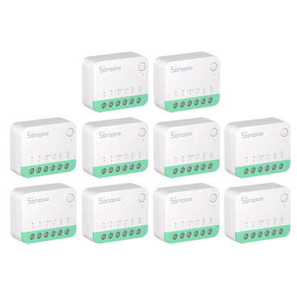10PCS Mini WiFi Switch for Smart Home Control