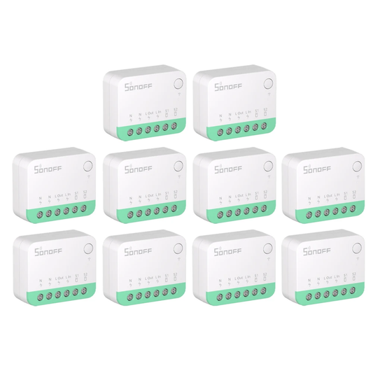 10PCS Mini WiFi Switch for Smart Home Control