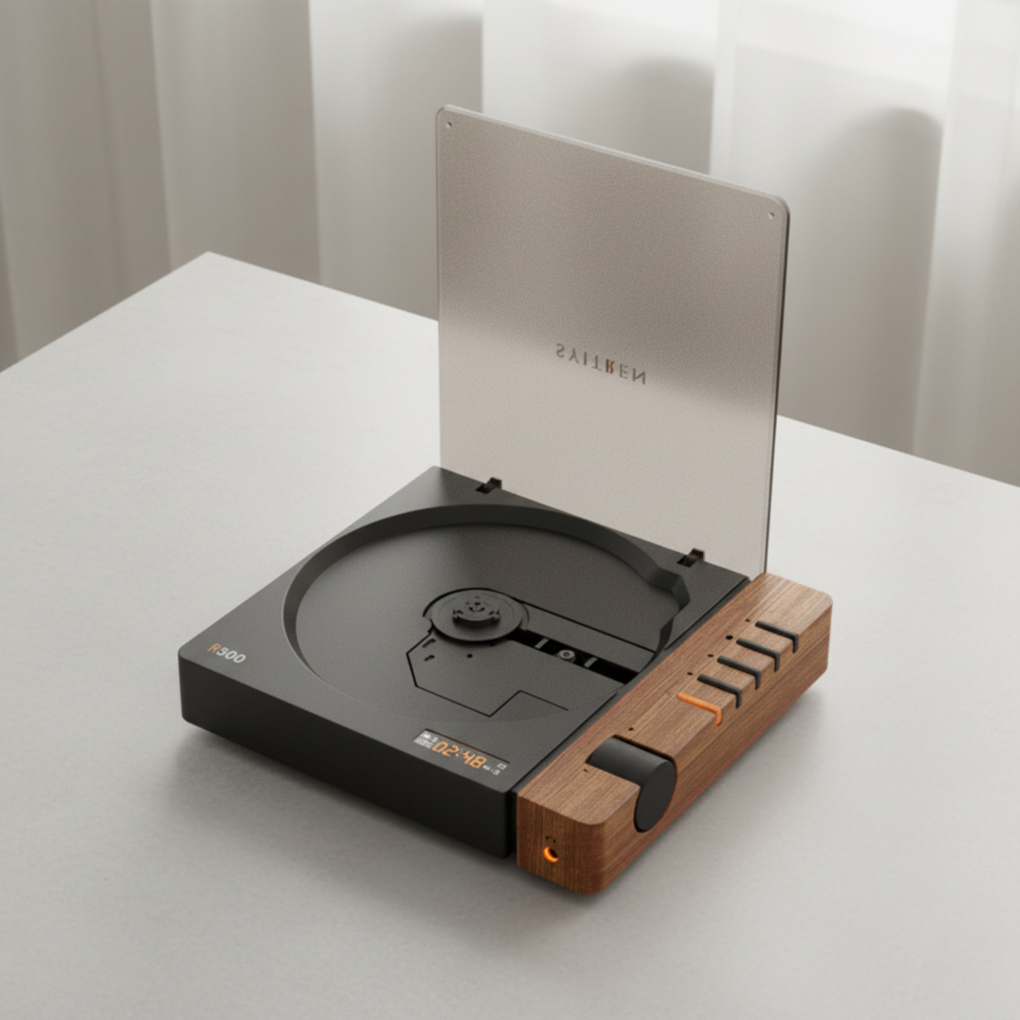 HiFi Portable CD Player Bluetooth 5.3 with Optical Output