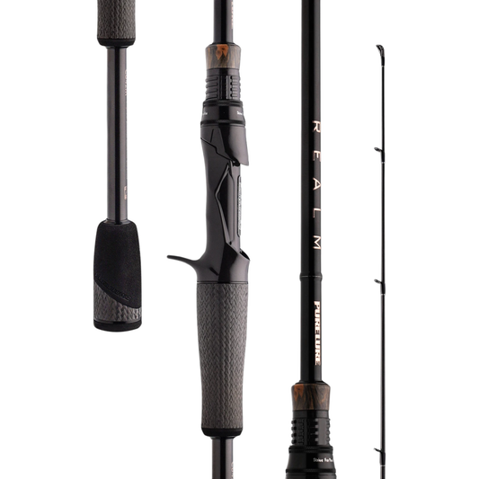6’6” Bass Rod M40X Carbon Soft Bait Spinning